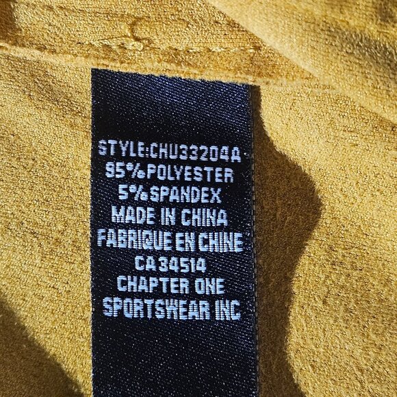 Jules & Leopold Women’s Mustard Drape Jacket XL Utility Workwear Fall Layer - Picture 5 of 12